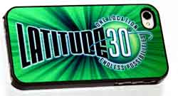 Latitude 30 iPhone 4/4s Cover made with sublimation printing